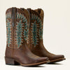 Ariat Ladies Beaumont K Toe Boot - Sassy Brown/Gilded Tiger Print