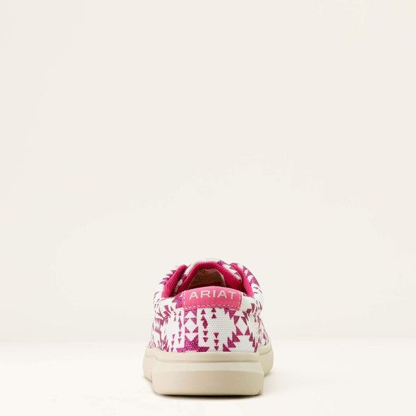 Ariat Girl's Hilo Shoe - Bright Rose Southwest Glitter