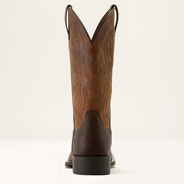 Ariat Sport Rustler - Toffee Hippo Print/Rich Oak