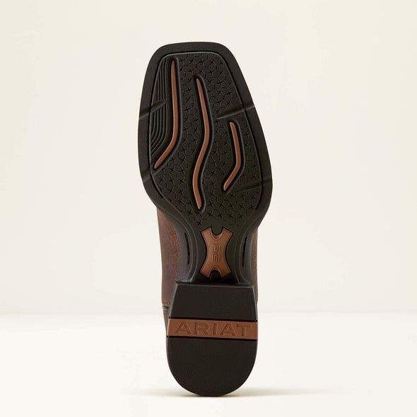 Ariat Sport Rustler - Toffee Hippo Print/Rich Oak