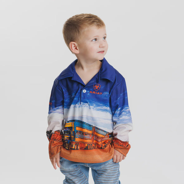 Ariat Kids Fishing Shirt - Roadtrain