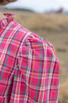 Black Colt Brooke Blouse - Pink Check
