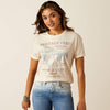 Ariat Ladies Feed SS T-Shirt - Oatmeal Heather