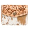 The Design Edge Tooling Leather Cowhide Purse - Chile