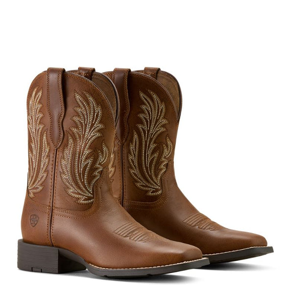Ariat Ladies Round Up Filly Boot - Sorrel Crunch