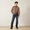 Ariat Men's Gallo Classic Fit L.S Shirt - Rush of Blue