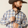 Ariat Men's Pro Series Tristen L.S Shirt - Blue