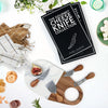 The Gourmet Cheese Knife Collection Book Box Gift Set