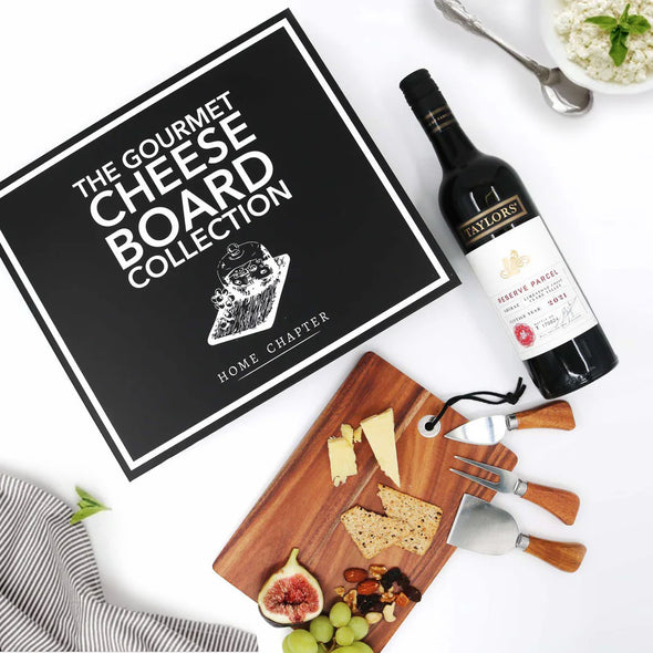 The Gourmet Cheese Board Collection Book Box Gift Set