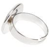 Cowhide Adjustable Ring