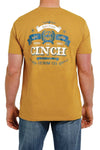 Cinch Men's Tried  & True Tee - Gold