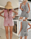 Cotton Tie Vest & Short Set