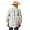 Ariat Men's Pro Series Grady Classic Fit L.S Shirt - Light Brown/Blue