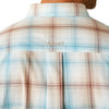 Ariat Men's Pro Series Grady Classic Fit L.S Shirt - Light Brown/Blue