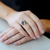 Cowhide Adjustable Ring