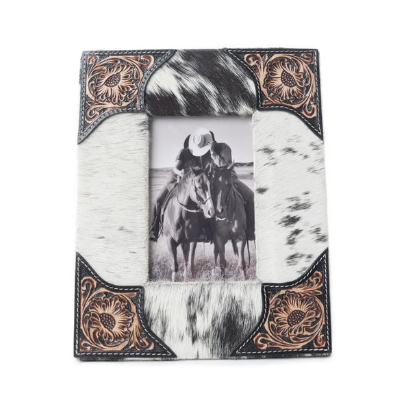 Tumbleweed Trail Photo Frame - Black/White