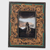 Mesa Plateau Hand Tooled Photo Frame