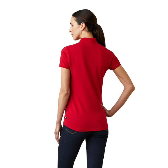 Ariat Ladies Prix 2.0 Polo - Red