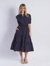 Riva Dress - Navy