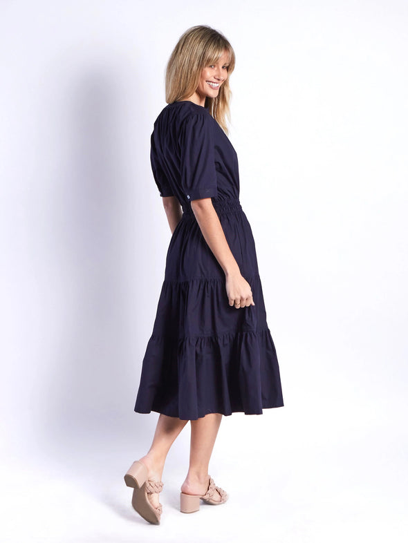 Riva Dress - Navy