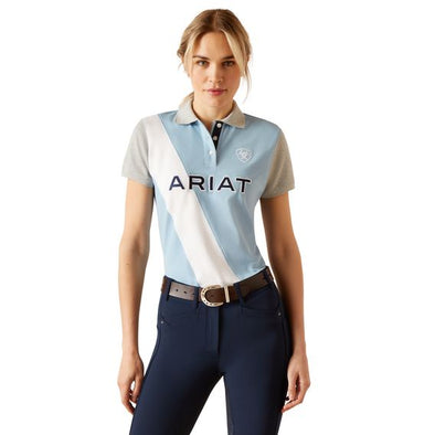 Ariat Ladies Taryn S.S Polo - Glacier Lake