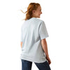 Ariat Girls Born to Farm T-Shirt - Sky Blue