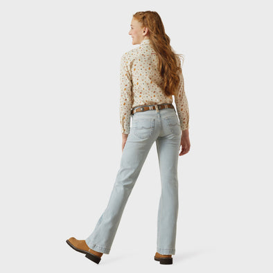 Ariat Girls Zoe Trouser Jeans - Fawn