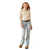 Ariat Girls Zoe Trouser Jeans - Fawn