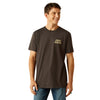 Ariat Men's Cocky Cowboy T-Shirt - Vintage Black