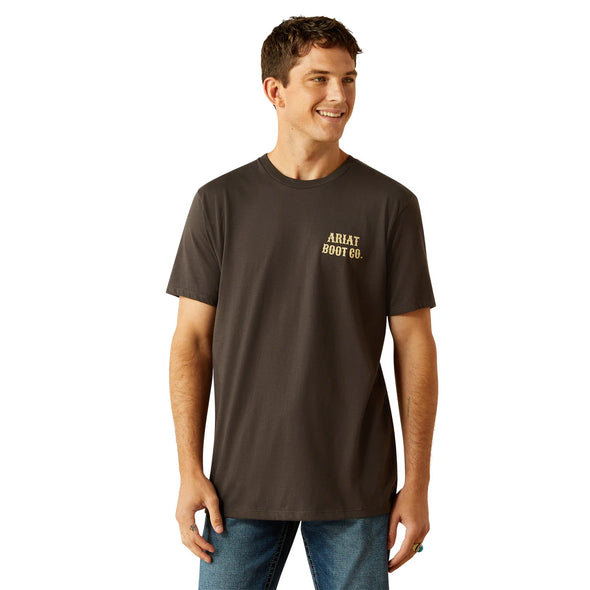 Ariat Men's Cocky Cowboy T-Shirt - Vintage Black