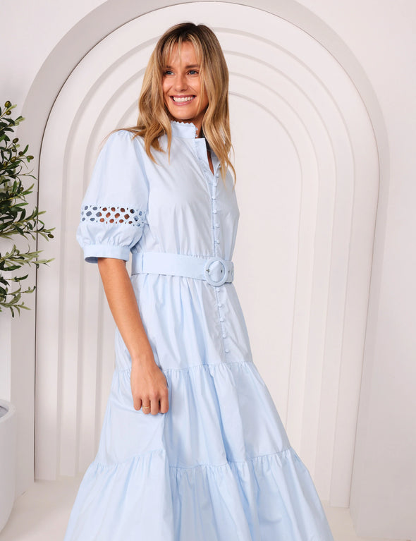 Grace Dress - Blue