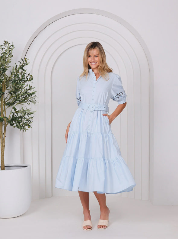 Grace Dress - Blue