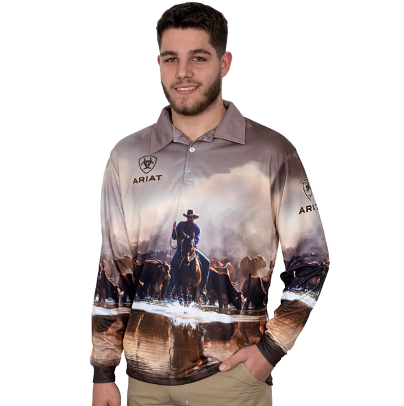 Ariat Men's Fishing Shirt - Western Muster