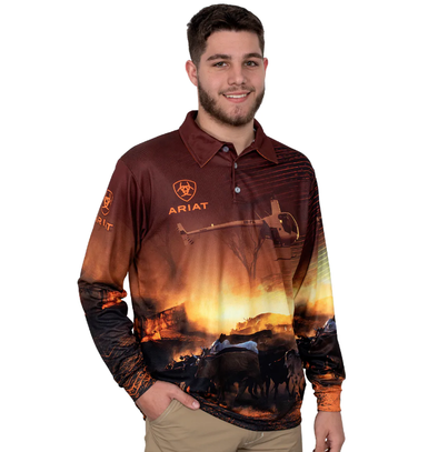 Ariat Men's Fishing Shirt - Western Chopper