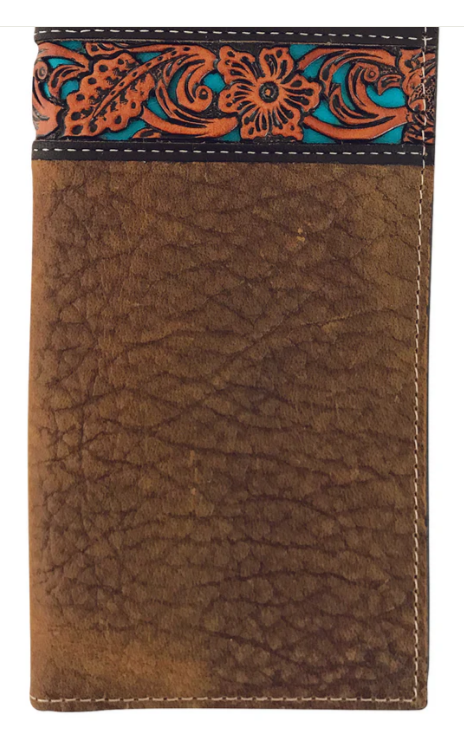 Roper Men's Rodeo tooled Leather Wallet - Tan – Crossdraw Country Co.