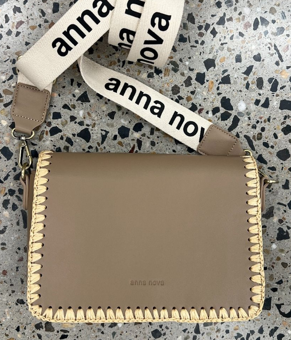 Anna Nova Milan Tote - Taupe