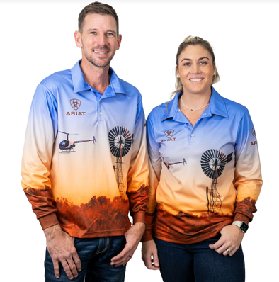 Ariat Adult's Fishing Shirt - Windmill