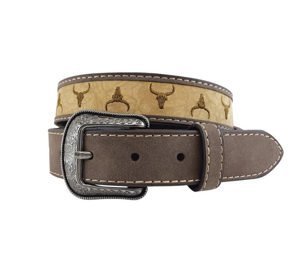 Roper Boy's Steer Head Boy's Belt