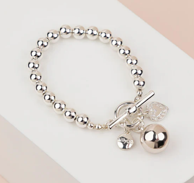 Silver Ball Bracelet