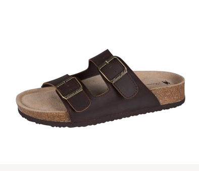 Thomas Cook Ladies Trinity Buckle Sandal - Oiled Crazy Horse