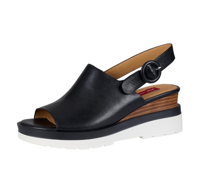 Thomas Cook Ladies Esna Wedge Sandal - Black