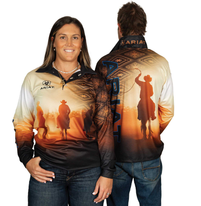 Adult Ariat Fishing Shirt - Rodeo Roper