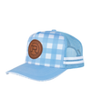 Roper Trucker Cap - Cornflower Blue Gingham