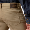 Ariat Men's Jeans M7 'Grizzly' Straight Leg Slim Fit - Dark Khaki
