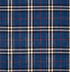Just Country Ladies Abbey Full Button L.S Print Workshirt - Cobalt Lurex Plaid
