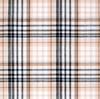 Just Country Ladies Abbey Full Button Print L.S Workshirt - Fawn Lurex Plaid -