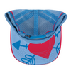 Roper Cactus Print Blue Jewel Trucker Cap