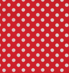 Just Ladies Abbey Full Button L.S Work Shirt - Red Polka Dots/Black Polka Dots
