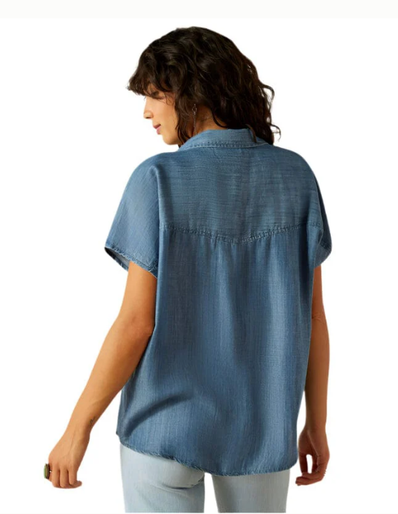 Ariat Ladies Vacation S.S Shirt - Chambray