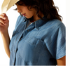 Ariat Ladies Vacation S.S Shirt - Chambray